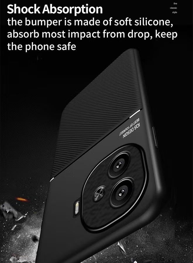 Protective Case Cover For iQOO Z9 5G Blue High end Business - Image 4